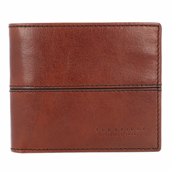 The Bridge Vespucci Wallet Leather 11 cm marrone