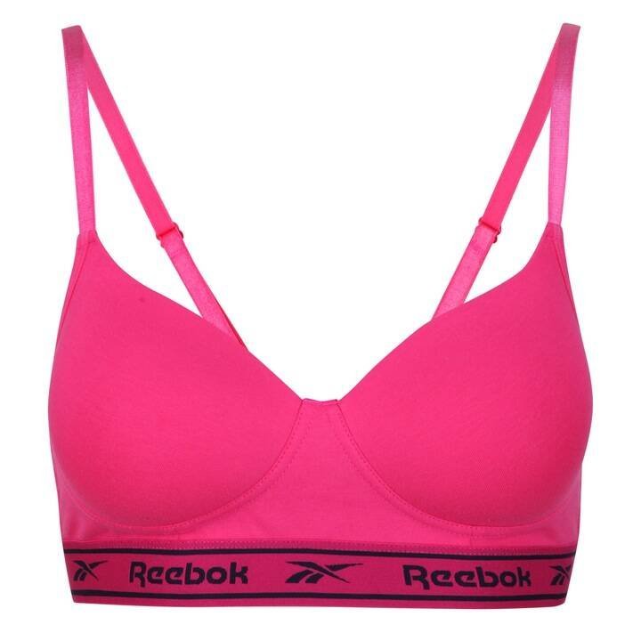 Biustonosz damski Reebok Pansy gładki-XS