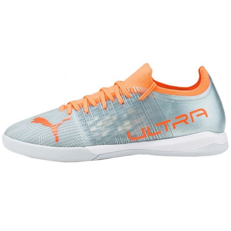 Buty piłkarskie Puma Ultra 3.4 It M 106731 01 szare srebrny