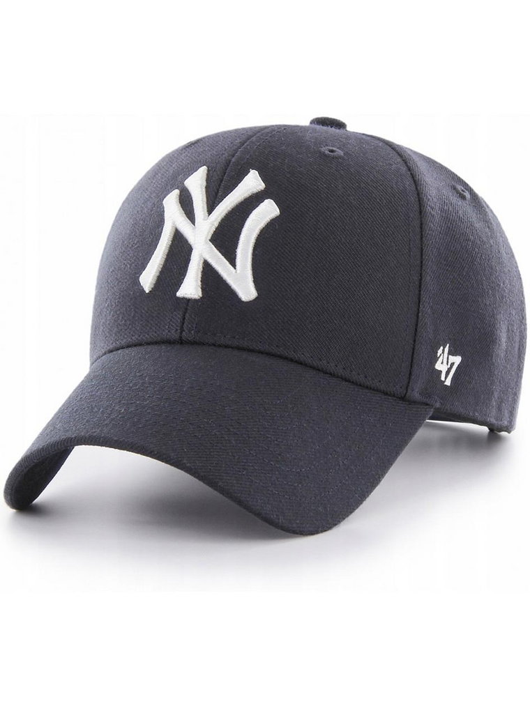 Czapka Z Daszkiem Snapback Granatowa 47 Brand New York Yankees MLB MVP 47 Wool All