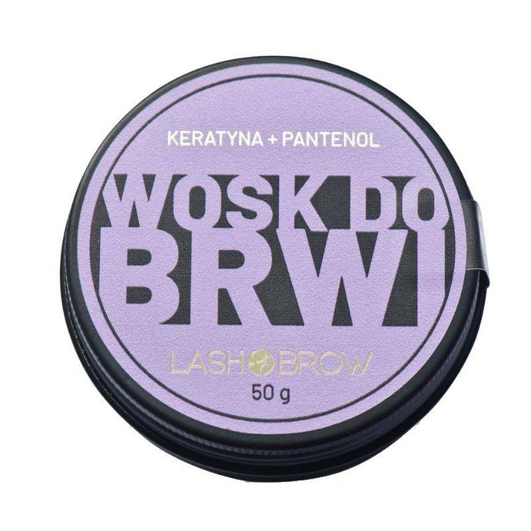 Lash Brow - Wosk do stylizacji brwi Pantenol + Keratyna 50g