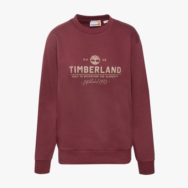 TIMBERLAND BLUZA TFO WORK GRAPHIC BRUSHBACK CREW NECK