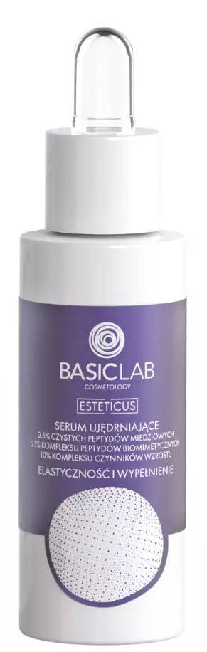 BasicLab Esteticus Serum ujędrniające 0,5% peptyd miedziowy 30ml