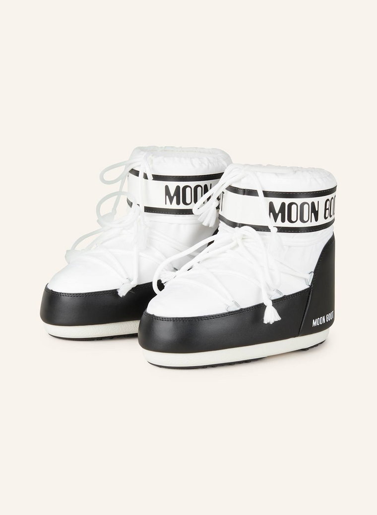 Moon Boot Moon Boots Icon Low Nylon weiss