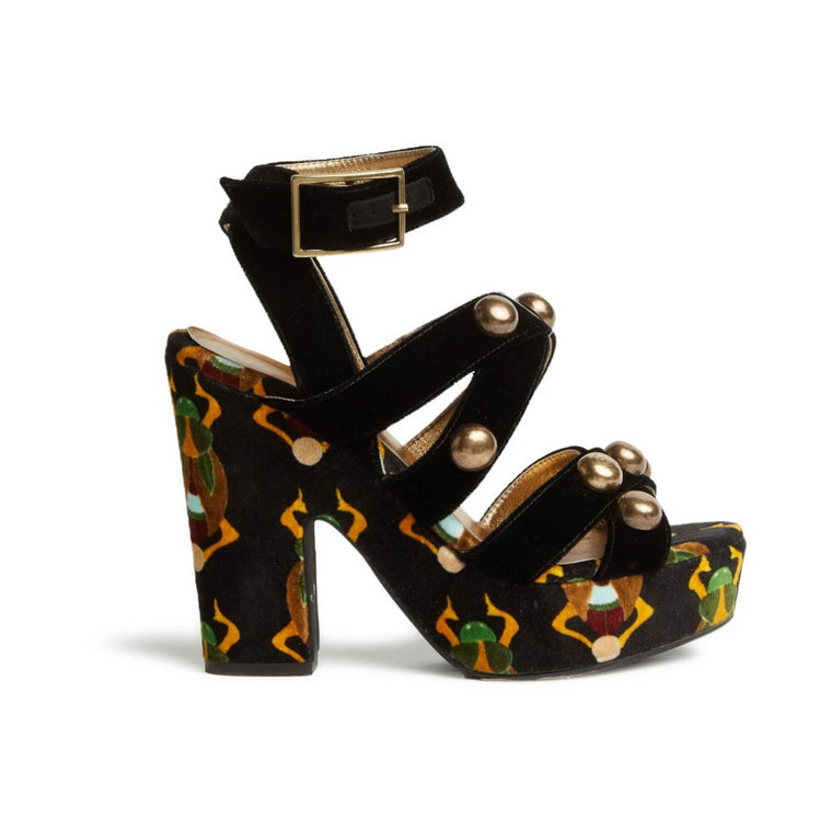 Power-Printed Medal Wedge La DoubleJ