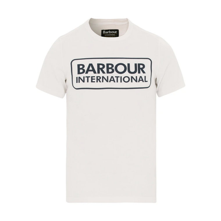 Podstawowy T-shirt z logo Barbour