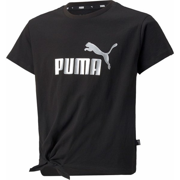 Koszulka juniorska ESS+ Logo Knotted Tee Puma