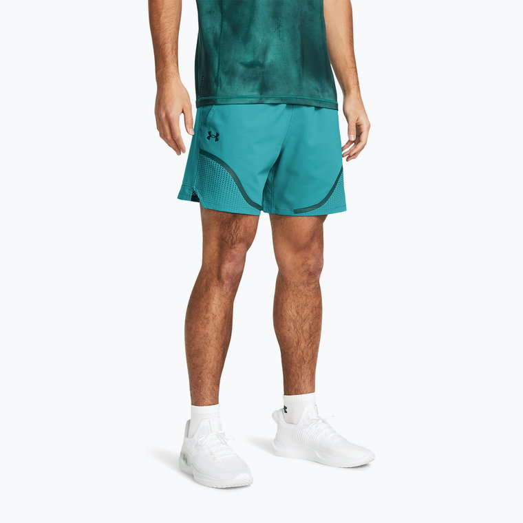 Spodenki męskie Under Armour UA Vanish Woven 6in Graphic circuit teal/hydro teal/hydro teal | WYSYŁKA W 24H | 30 DNI NA ZWROT