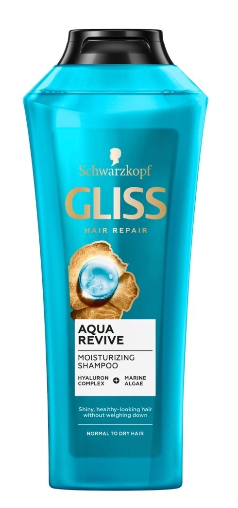 Gliss Aqua Revive - Szampon do włosów 400 ml