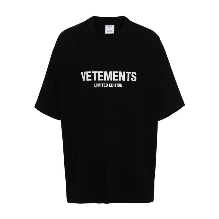 Limitowana Edycja Koszulka z Logo Vetements