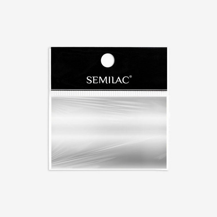01 Semilac Nail transfer foil Silver