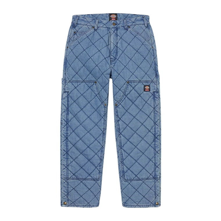 Quilted Double Knee Painter Pant Denim Supreme