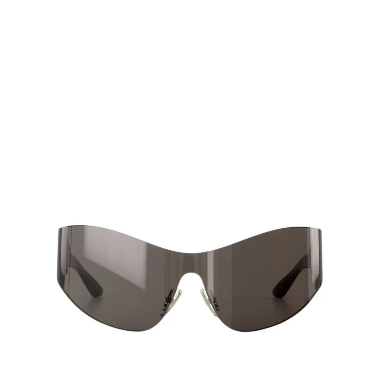 Szare Okulary Przeciwsłoneczne z Acetatowymi Szybkami - Stylowe Balenciaga