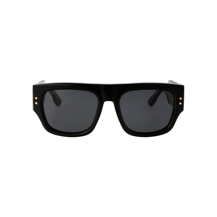 Stylowe Okulary Przeciwsłoneczne z Acetatową Oprawką dla Mężczyzn Gucci