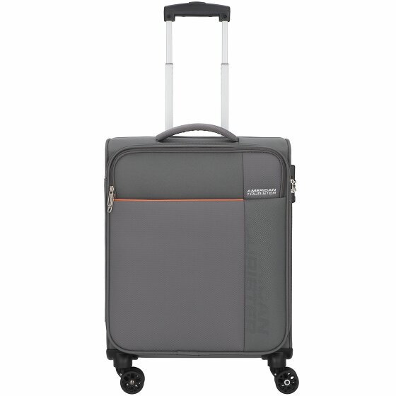 American Tourister Fun Cruise 4 kółka Walizka kabinowy 55 cm grey orange