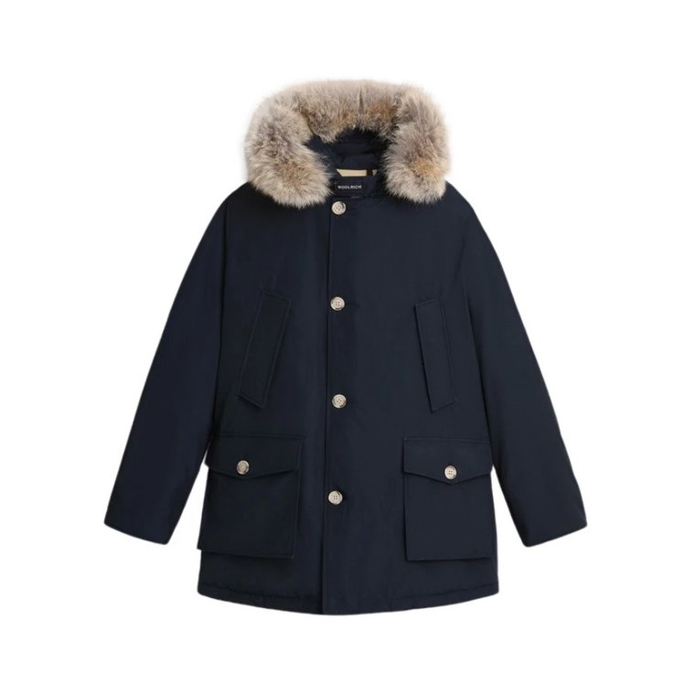 Arctic Parka DF Mężczyźni z Odpinanym Futrem Woolrich