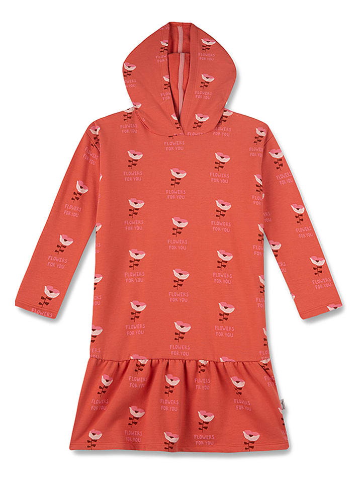 Sanetta Kidswear Sukienka w kolorze pomarańczowym