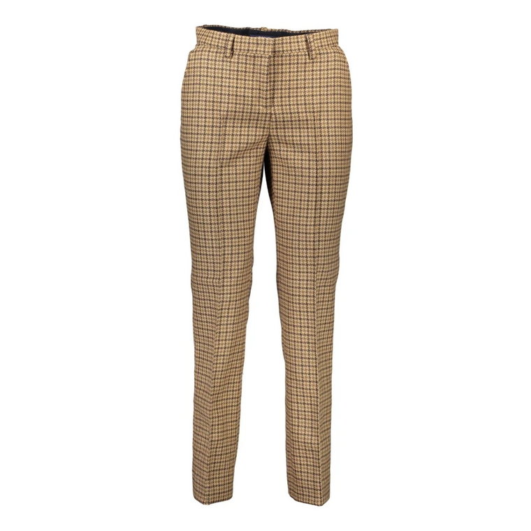 Brown Polyester Jeans & Pant Gant