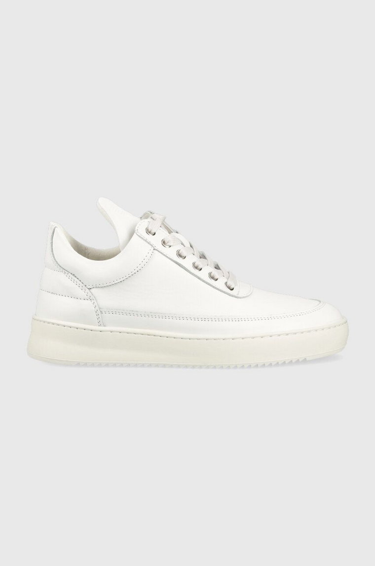 Filling Pieces sneakersy skórzane Low Top Ripple Nappa kolor biały 25121721855 25121721855-1855