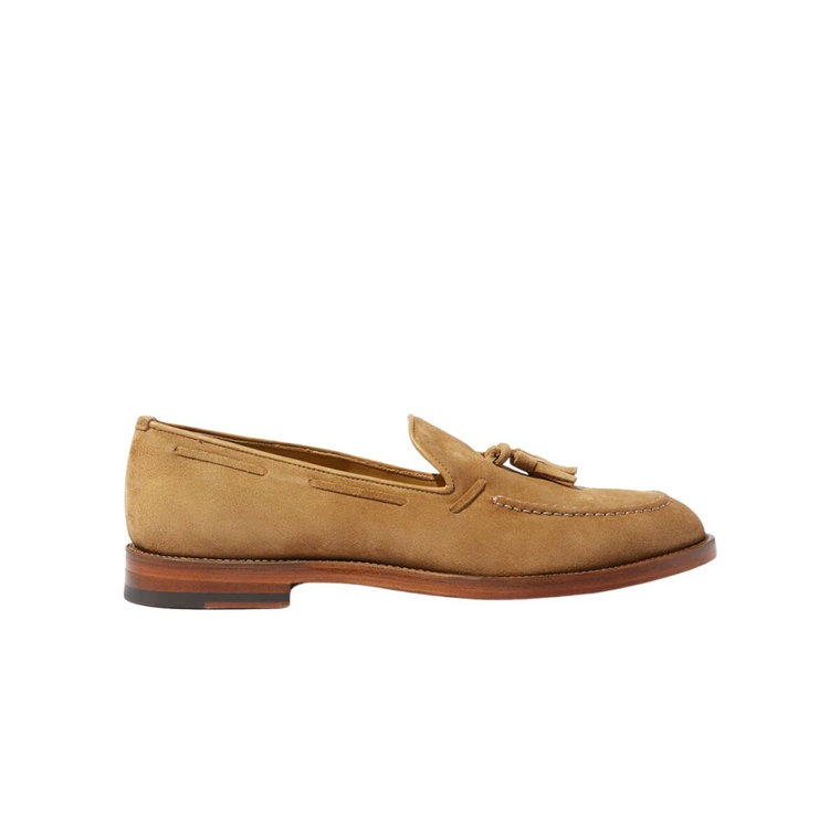 William Loafers - Klasyczne Tassel Loafer w Jasnobrązowym Scarosso