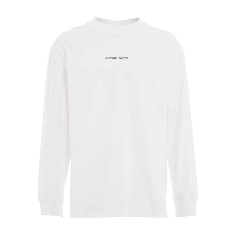 Białe T-shirty i Pola dla Mężczyzn Han Kjøbenhavn