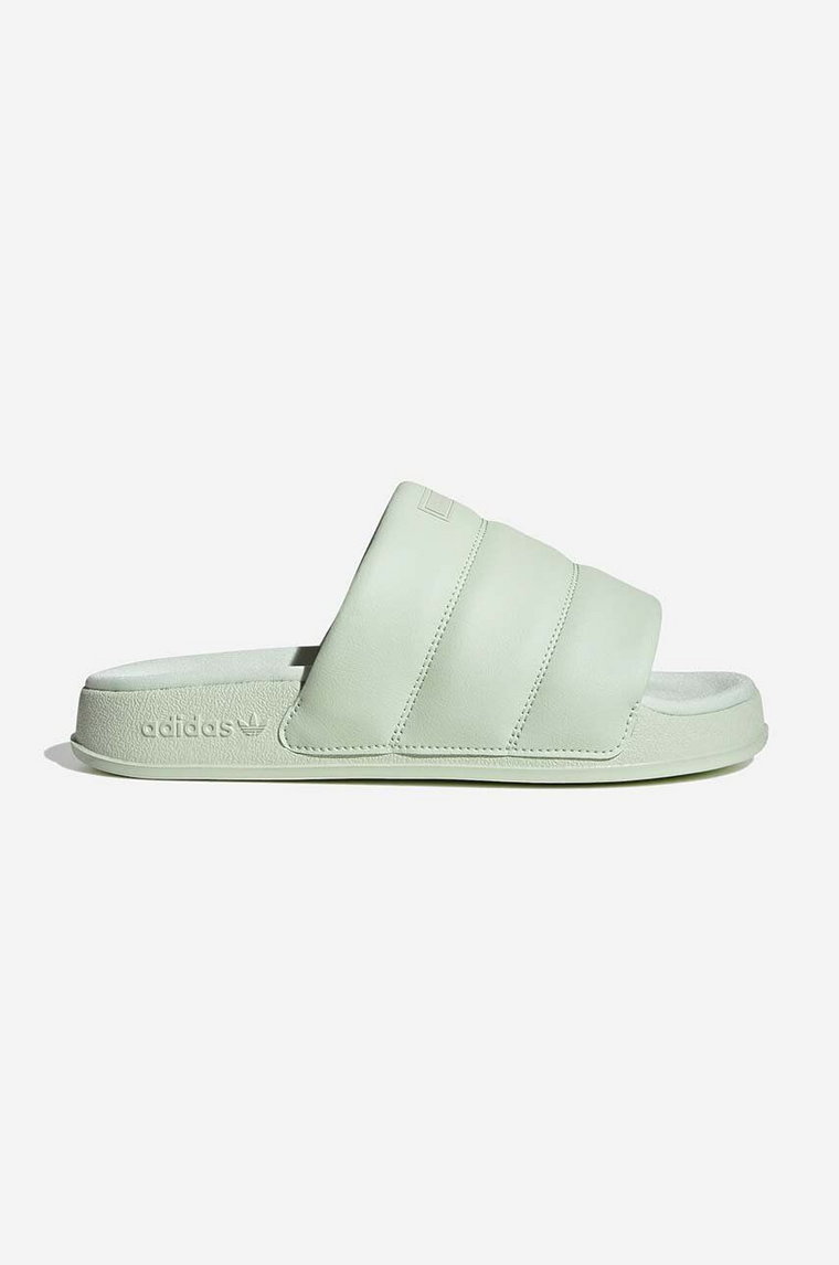 adidas Originals klapki Adilette Essential kolor zielony IG7150-ZIELONY