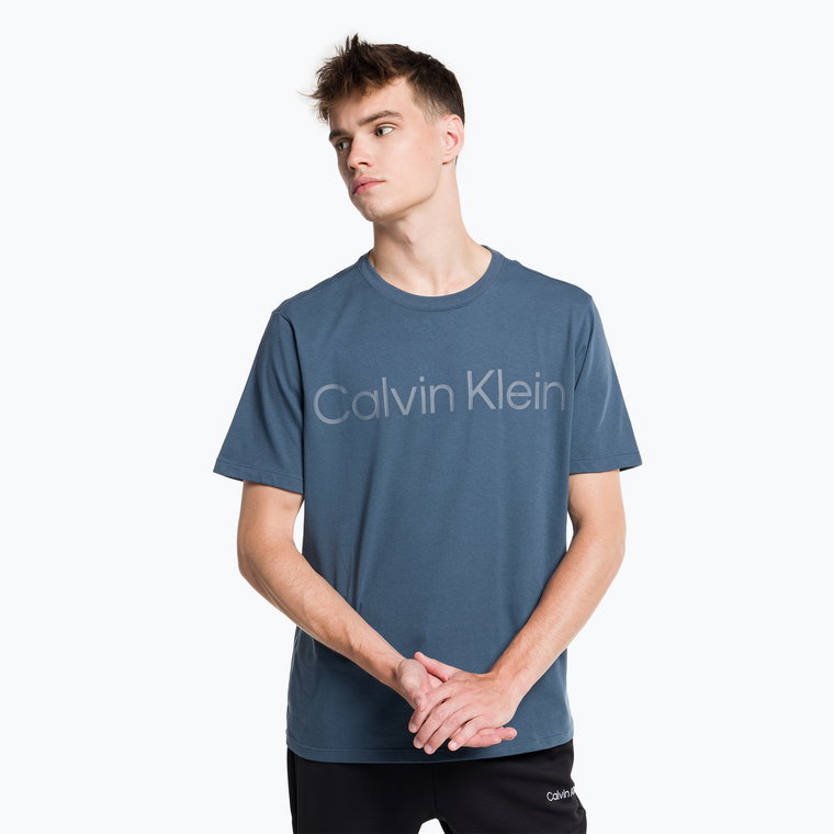 Koszulka męska Calvin Klein crayon blue | WYSYŁKA W 24H | 30 DNI NA ZWROT