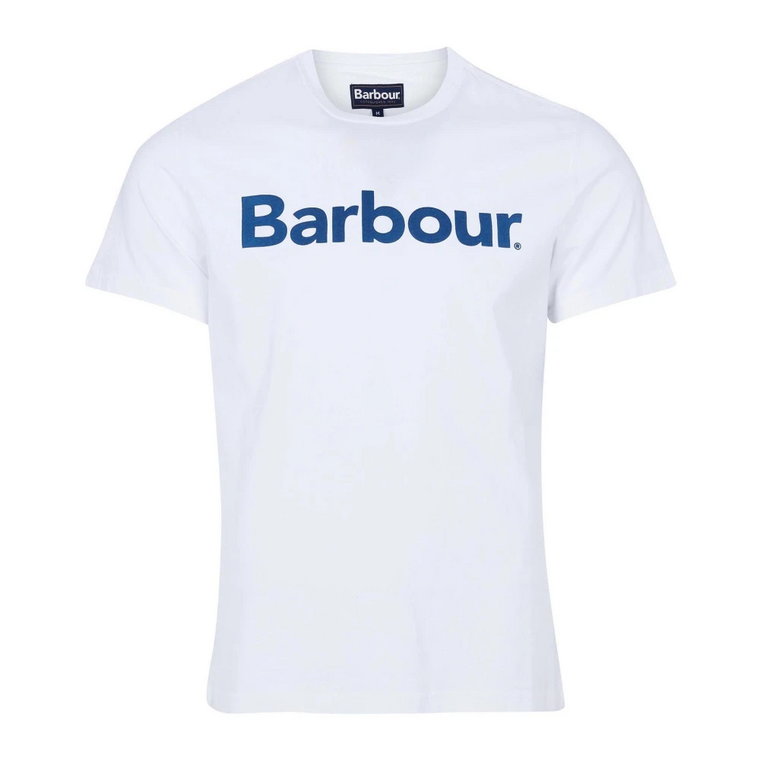 Koszulka z Logo dla Mężczyzn Barbour