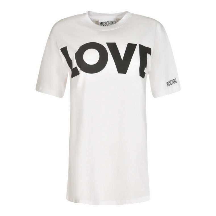 Stylowe T-shirty i Pola Moschino