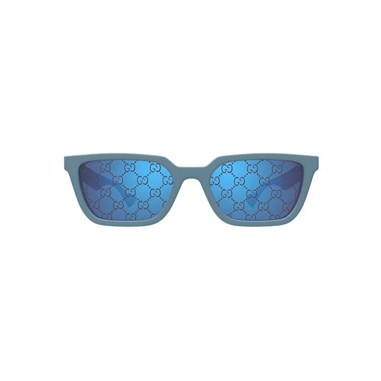 Niebieskie okulary przeciwsłoneczne dla kobiet Gucci