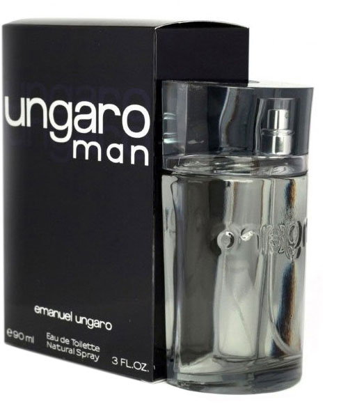 Woda toaletowa męska Emanuel Ungaro Man Eau De Toilette Spray 90 ml (8032529116827). Perfumy męskie