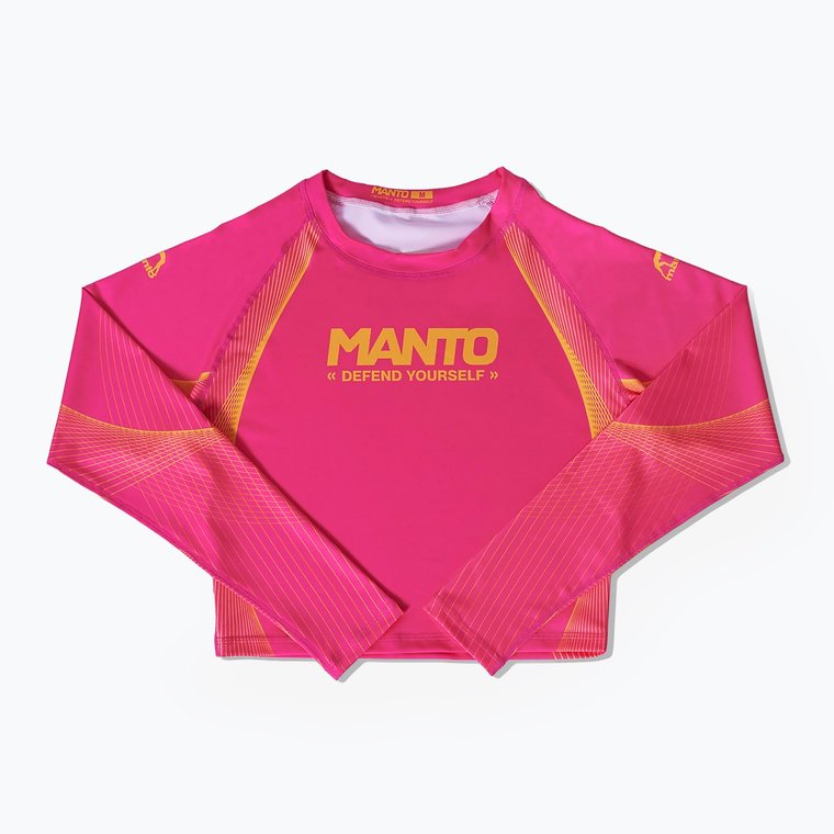 Rashguard damski MANTO Defend Rashguard liliowy