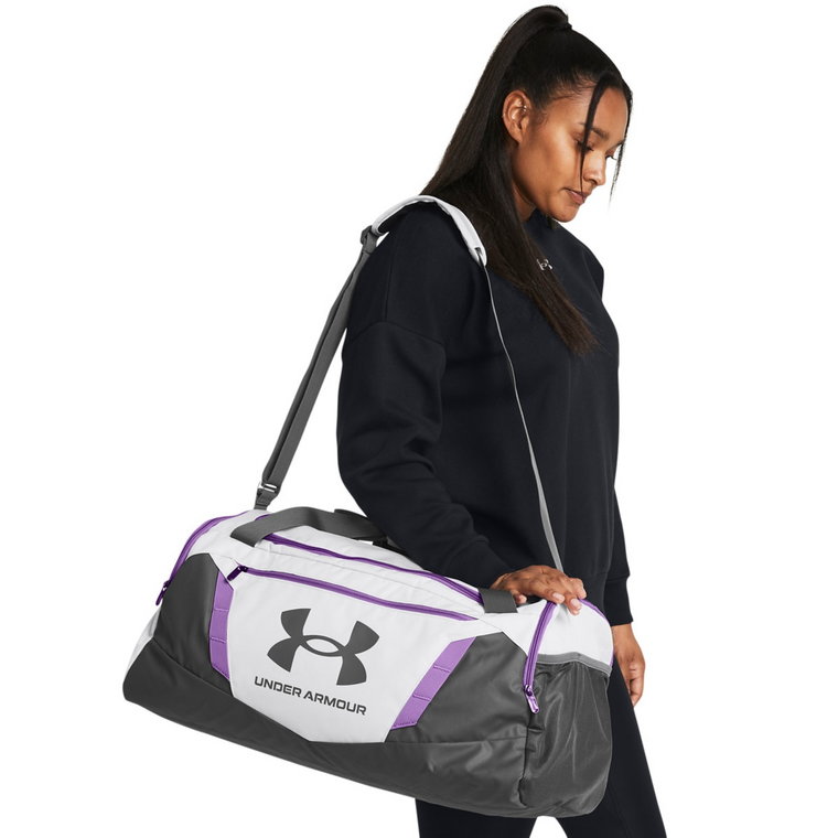 Damska torba treningowa Under Armour UA Undeniable 5.0 Duffle MD - szara