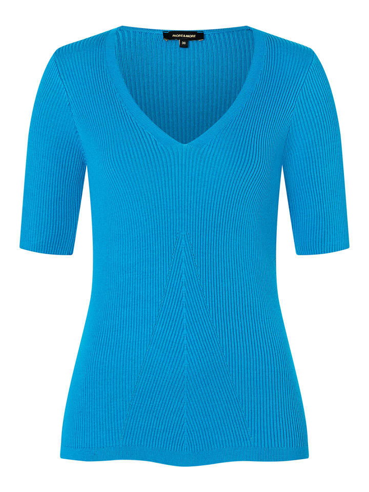 More & More Sweter w kolorze niebieskim