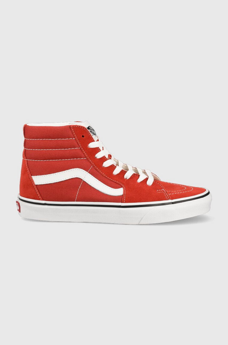 Vans trampki SK8-Hi męskie kolor czerwony VN0007NS49X1