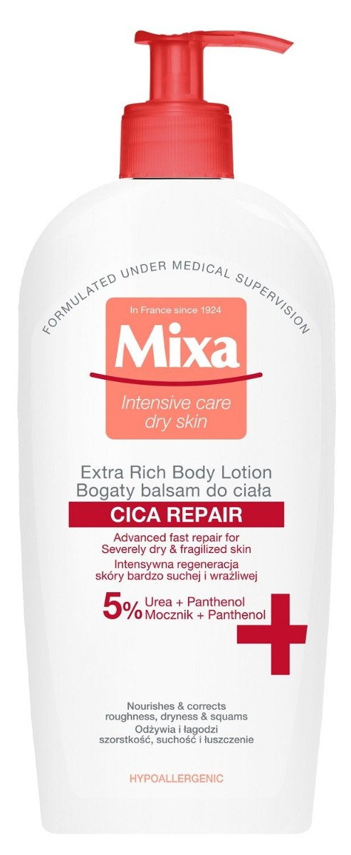 Mixa Urea Cica Repair+ Regenerujący Balsam do ciała 400 ml