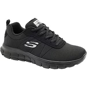 Skechers Czarne sneakersy z wkładką memory foam - Damskie - Kolor: Czarne - Rozmiar: 38