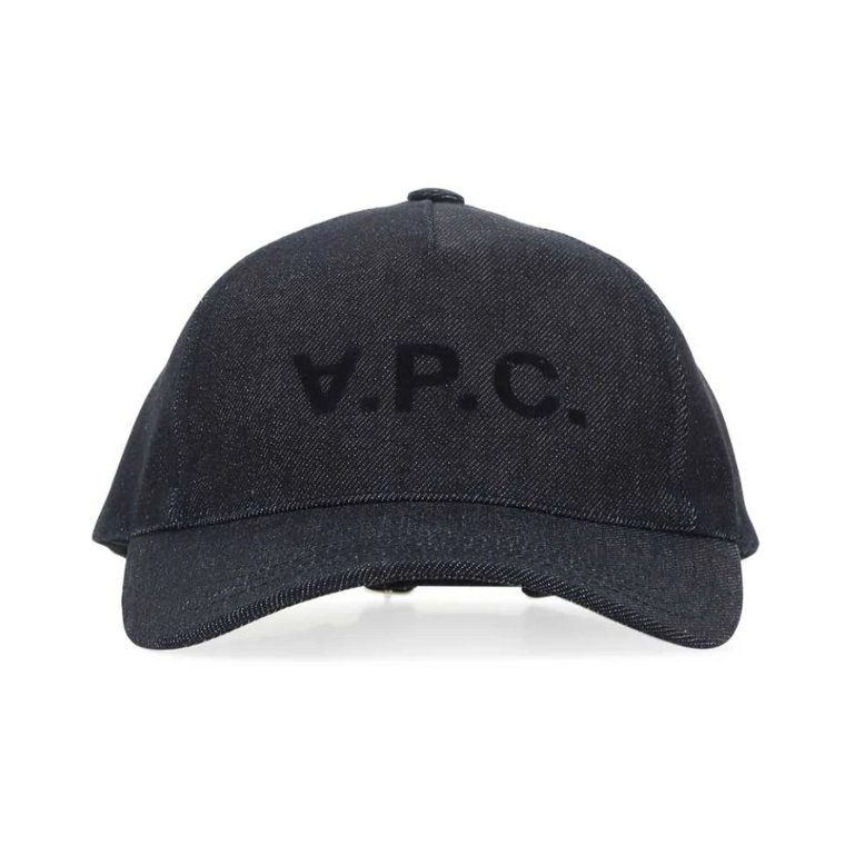 Denim Baseball Cap - Stylowa i Modna A.p.c.