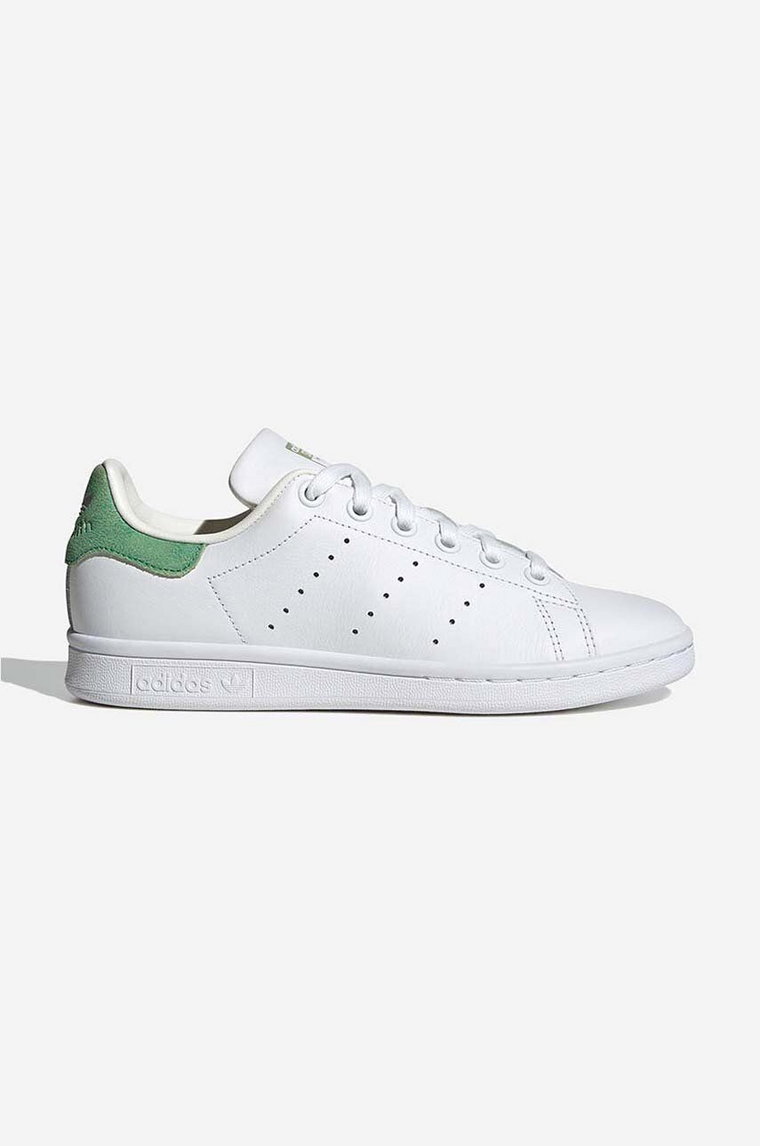 adidas Originals sneakersy skórzane HQ1854 Stan Smith J kolor biały