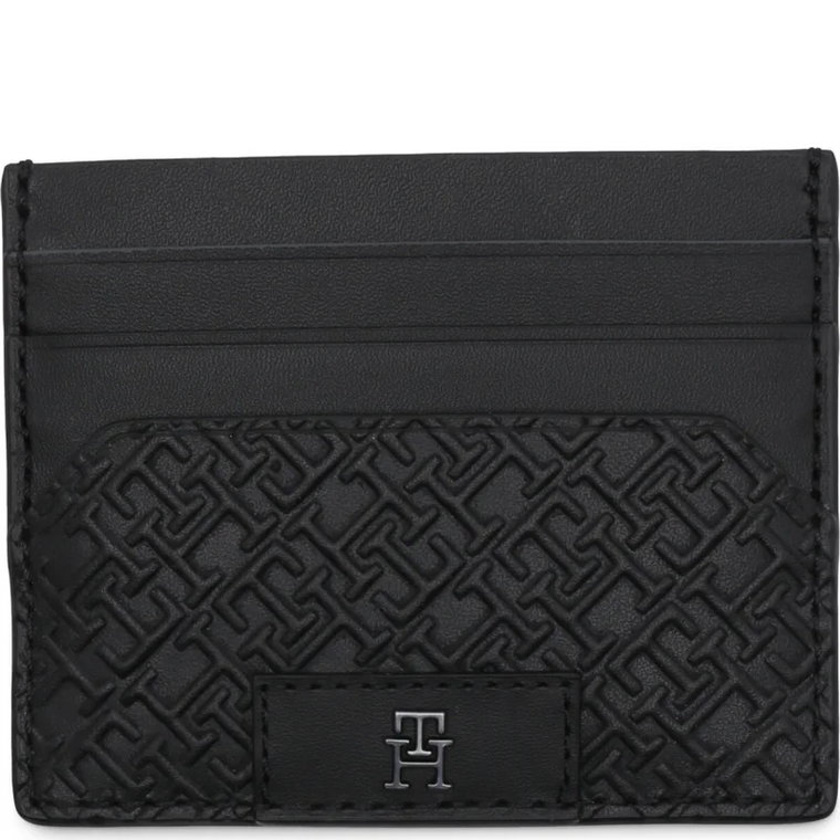 Tommy Hilfiger Skórzane etui na karty MONOGRAM