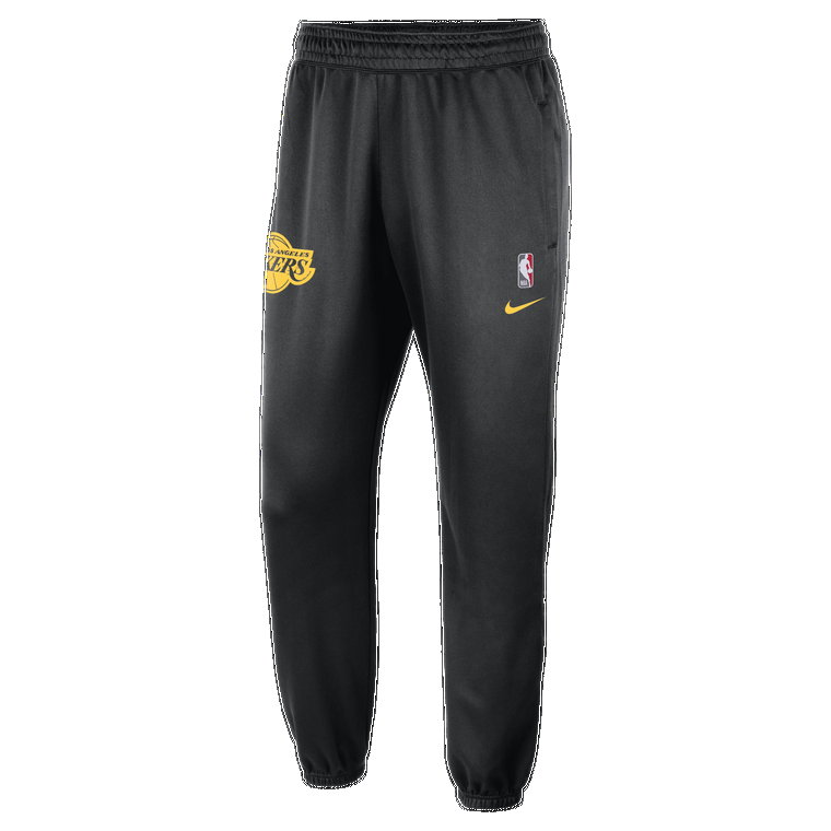 Spodnie męskie Los Angeles Lakers Spotlight Nike Dri-FIT NBA - Czerń