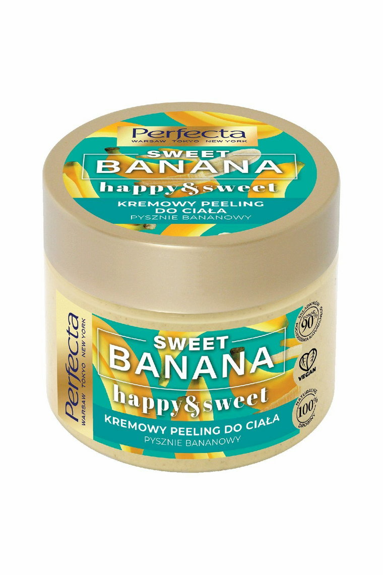 Perfecta kremowy peeling do ciała Sweet Banana - 300 g