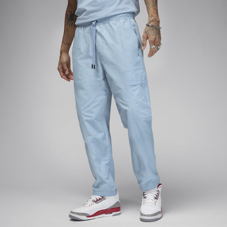 Męskie spodnie z tkaniny Jordan Essentials - Czerń