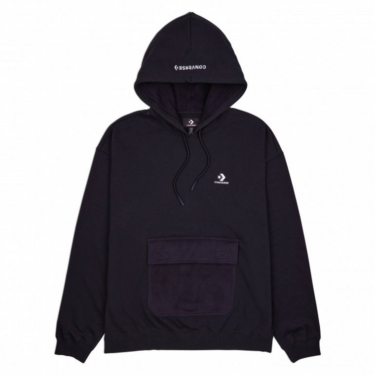 Męska bluza dresowa nierozpinana z kapturem CONVERSE Utility Pocket Pullover Hoodie