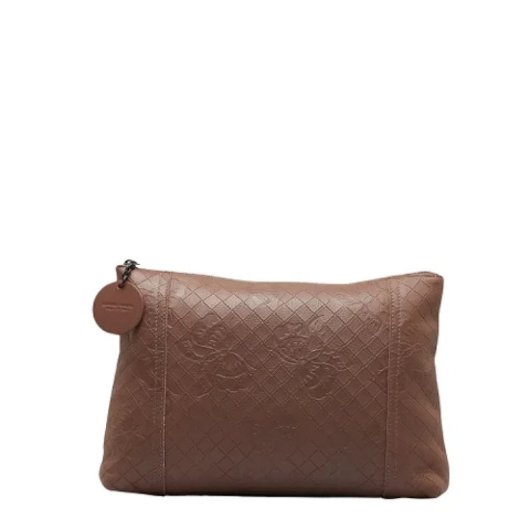 Pre-owned Leather clutches Bottega Veneta Vintage