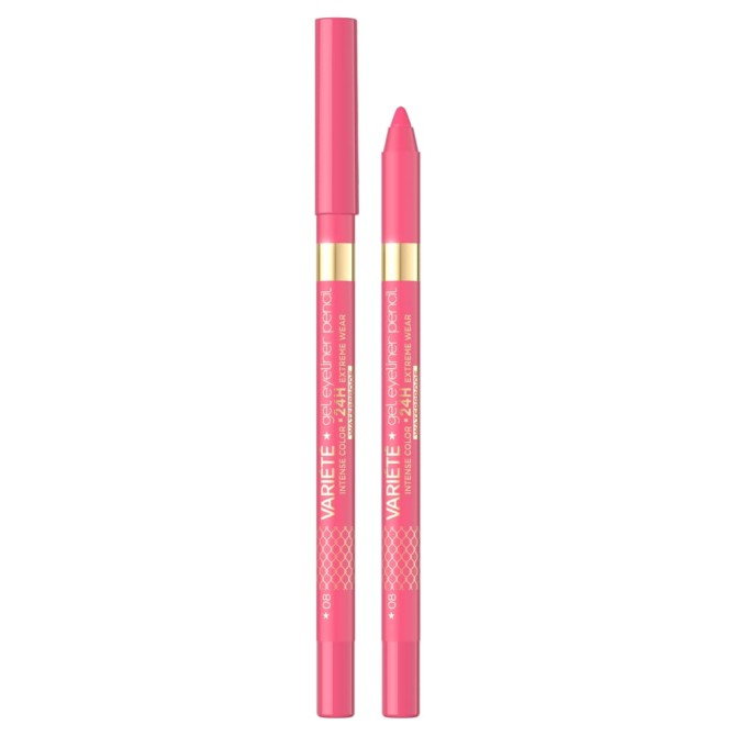 Eveline Cosmetics Variete wodoodporna żelowa kredka do oczu 09 Pink