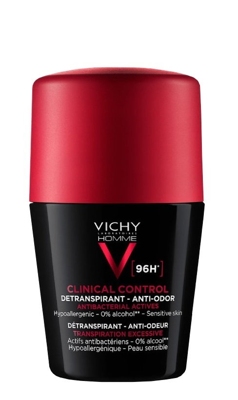 Vichy Homme - Dezodorant Clinical Control 96h roll-on 50ml