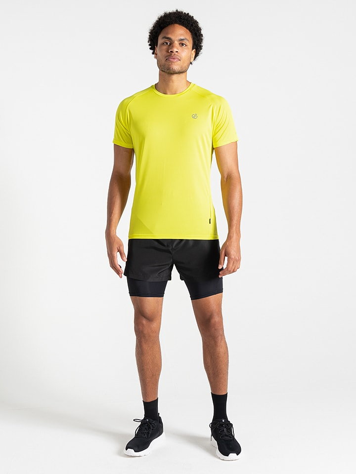 Dare 2b Koszulka sportowa "Accelerate" w kolorze żółtym