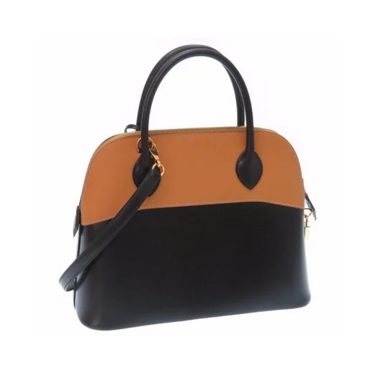 Pre-owned Leather handbags Hermès Vintage