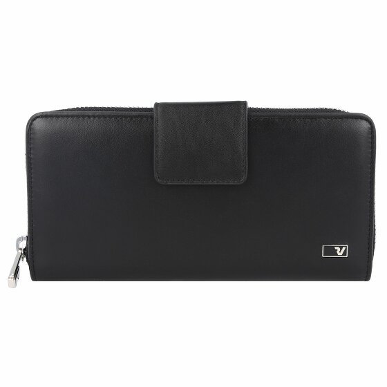 Roncato Firenze Wallet RFID Leather 19 cm black